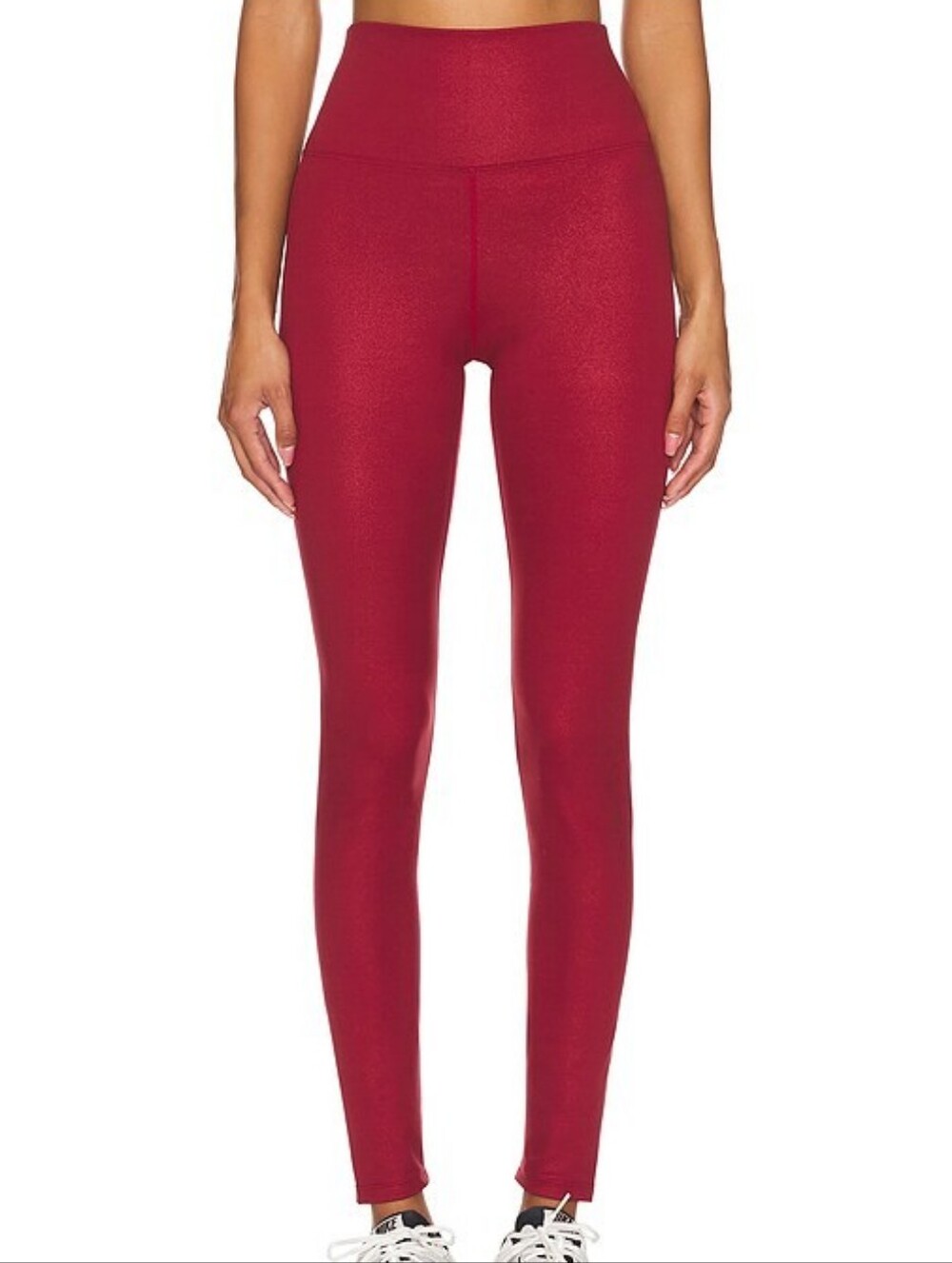 Beach Riot - Burgundy High-Waist Womens Leggings - Small
